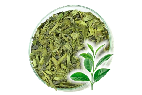 Herbata Zielona SMOCZE ŹRÓDŁO LUNG CHING Aromatyczna, Lekko Trawiasta